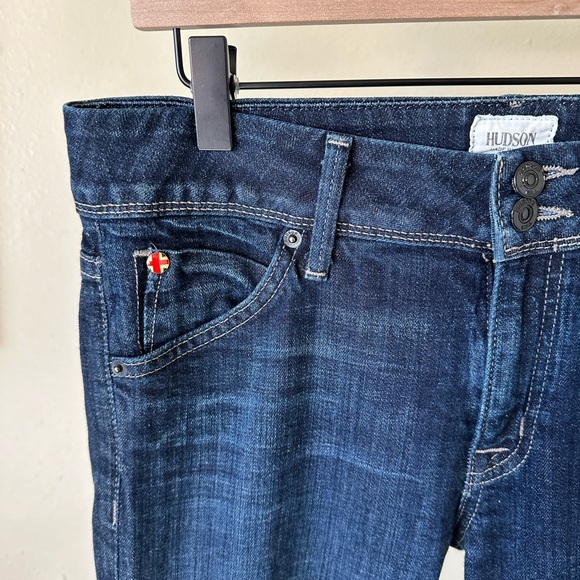 Hudson Jeans Beth Baby Bootcut in Jets Dark Wash Size 29 (Altered Inseam) - Picture 4 of 15